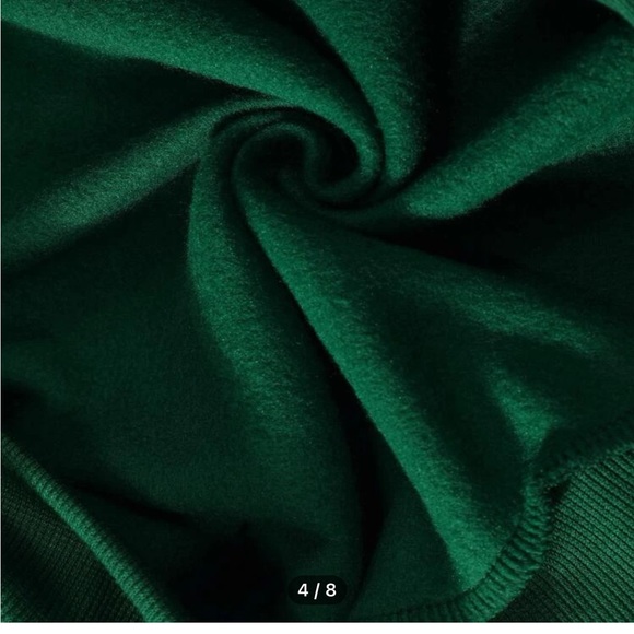 SHEIN Kelly green hoodie nwot small - Picture 4 of 8